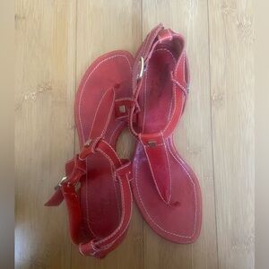 Tracy Reese Beautiful handmade leather sandal made in Italy. Size 38.